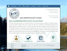 Tablet Screenshot of adadermatologyboise.com